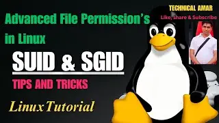 Advanced Permissions in Linux system | SUID and SGID tutorial in detail with practical | Learn Linux