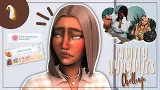 SIMS 4 FAMILY DYNAMICS CHALLENGE #2 || Forcing strangers to eat my horrible food!