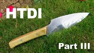 How to make knife from saw blade 3/3