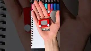 Drawing, But on the Tiniest Etch a Sketch…(