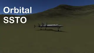 Hypersonic SSTO to Orbit KSP 1.12