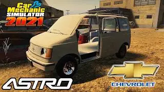 Chevrolet Astro Restoration - Car Mechanic Simulator 2021 - Drag Racing DLC