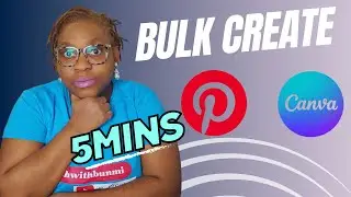 How to Bulk Create Pins for Pinterest Affiliate Marketing | Save Time & Boost Income