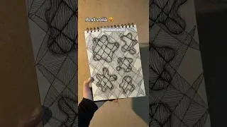 Zizag doodle tutorial 😻 Day 65 #shorts #doodlewithnadia #art