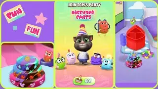My Talking Tom 2 Game | Tom's Birthday Party | Gameplay