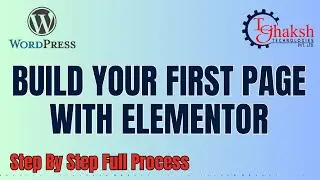 Build a Landing Page with Elementor|Build Your First Page With Elementor Page Builder for WordPress