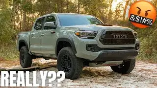 5 DISLIKES of a 2021 Toyota Tacoma TRD Pro!! And a Bonus!!