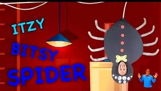 Itsy Bitsy Spyder meet Robin and save him |  NURSERY RHYMES FOR KIDS