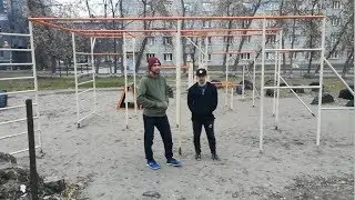 ИЗ ПОСЛЕДНИХ СИЛ. ПРОВЕРКА УЛИЧНЫХ КОМПЛЕКСОВ НА ВОРКАУТ ПЛОЩАДКЕ