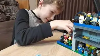 Вечеринка с лего человечками! Обзор человечков лего.