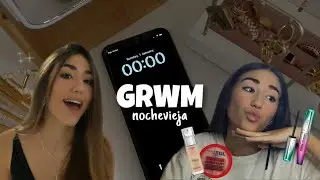 GET READY WITH ME en NOCHEVIEJA🥂 make-up tutorial, campanadas y cotillón!