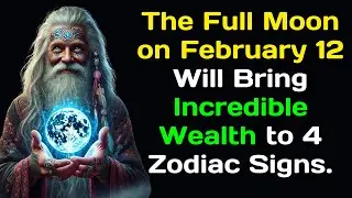 The Full Moon on February 12 Will Bring Incredible Wealth to 4 Zodiac Signs