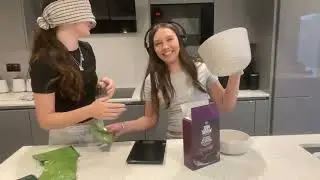 BLIND DEAF MUTE BAKING CHALLENGE   skylar & nieve
