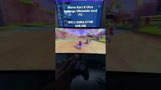 Mario Kart 8 Ultra-wide Mod Ultra Settings Cemu Online