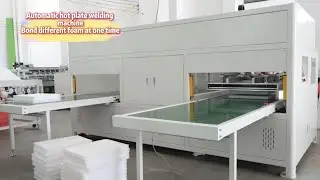 Fast Bonding EPE Foam Hot Plate Machine -7 Seconds per Cycle ~Different EPE PE Expanded Polyethylene