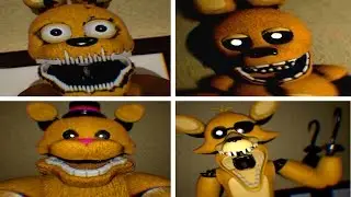 Those Nights at Fredbear's Remake ALL JUMPSCARES + SECRET!