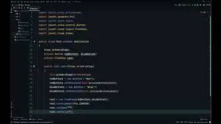 JavaFx-Button-Background Color-Action Event-FlowPane
