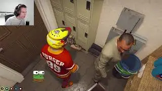 X caught a Burger Shot employee farming receipts AFK [GTA 5 RP NoPixel Public Server]