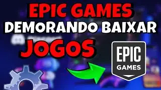 EPIC GAMES TAKING TIME TO DOWNLOAD GAMES (SLOW DOWNLOAD PROBLEM) - HOW TO SOLVE ⚙️✅