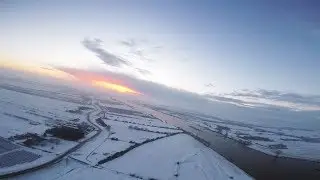 Epic FPV Drone Snow Proximity