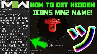 *NEW* MW2/WARZONE 2.0  HOW TO GET HIDDEN SYMBOLS IN YOUR NAME! EASY GUIDE HOW TO GET EMOJIS