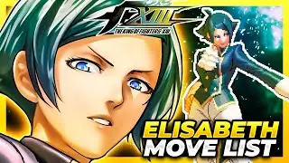 ELISABETH BLANCTORCHE MOVE LIST - The King of Fighters XIII (KOFXIII)