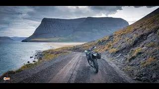 Motorcycle tour around Westfjords, Iceland..!