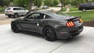 Ford GT350 Home for the first time