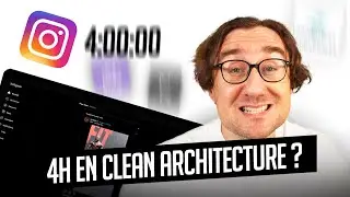 Je code un clone Instagram en clean architecture en moins de 4heures ?
