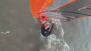 Windsurfing at Fraisthorpe - 5th February 2022