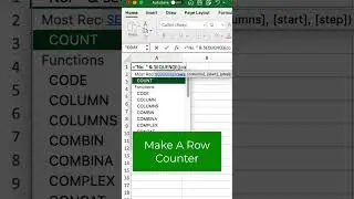 Auto Row Counter 