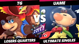 Sumapa 153 TOP 8 - TG (Banjo Kazooie) Vs. uame (Olimar) Smash Ultimate - SSBU