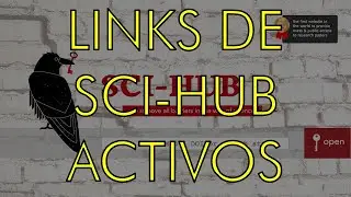 Links actualizados de SCI-HUB (28/06/2022)