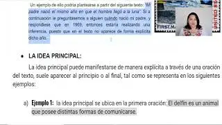Las IDEAS PRINCIPALES en los textos escritos | TEMA completo