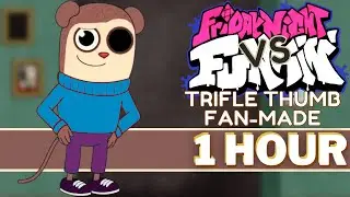 TRIFLE THUMB BAD - FNF 1 HOUR SONG Perfect Loop (Gegagedigedagedago Nugget Reskin I FNF Mods)