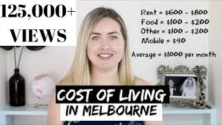COST OF LIVING In Melbourne | Monthly Expenses Budget