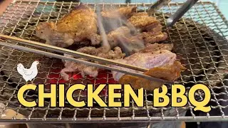 Korean Chicken Barbeque Binge in Yongsan, Seoul