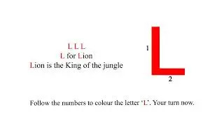 L for Lion