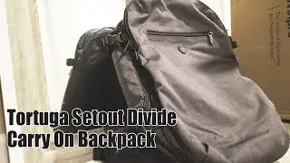 Versatile Perfection? Tortuga Setout Divide Compared To My Carry On Suitcase