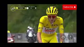 ISOLA2000-Tour de France 2024 -stage19 last 5km *Pogacar domination*