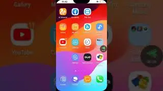 Iphone X status bar ios 16 style on android watch the video full