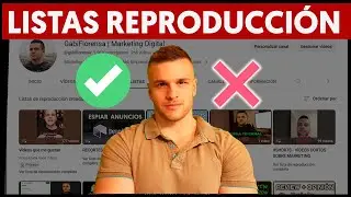Cómo hacer LISTAS DE REPRODUCCION en YOUTUBE correctamente - 2026