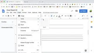 Converting Filling Out a Word Doc to Google Docs