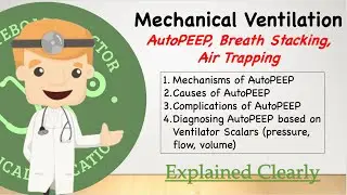 Mechanical Ventilation - Auto PEEP, Breath Stacking, Air Trapping [Explained Clearly]