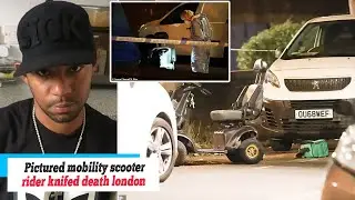 Hot News: One-legged mobility scooter rider, 38, knifed to death with a 'machete' on busy east...