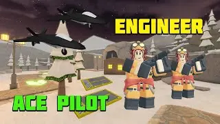 SOLO Engineers and Ace Pilots - Roblox Tower Defense Simulator