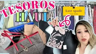 🔥 TESOROS haul 🔥 KATE SPADE, MK NUEVAS EN TIENDA DE SEGUNDA MANO - Thrift With Me | By loupy limon