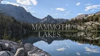 Three Lakes in Three Miles at Mammoth Lakes, CA