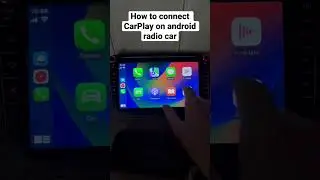 How to connect CarPlay on android car radio headunit, with built in apple CarPlay using usb cable