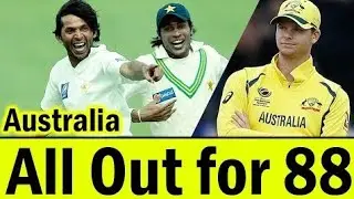 🇵🇰 vs 🇦🇺 Muhammad Asif and Amir destroys Australian team for 88 Runs ( 2010 ) 🇵🇰